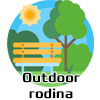 Outdoor rodiny konopí